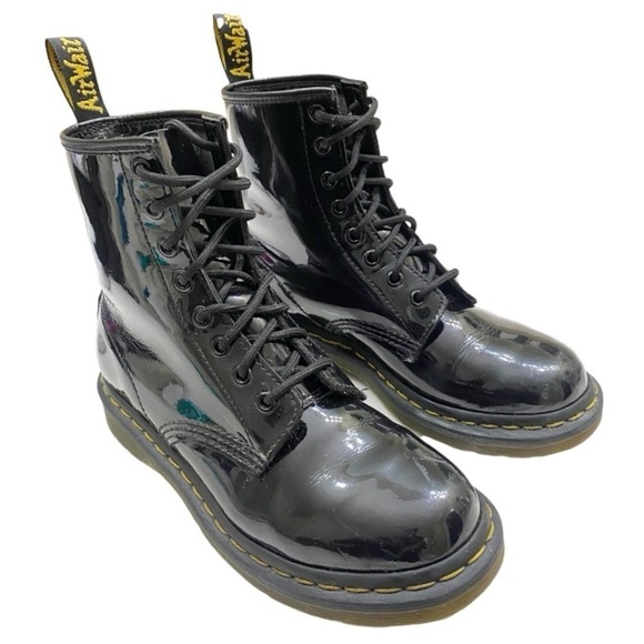 DR. MARTENS 1460 8-Eye Patent Boots - Picture 5 of 16